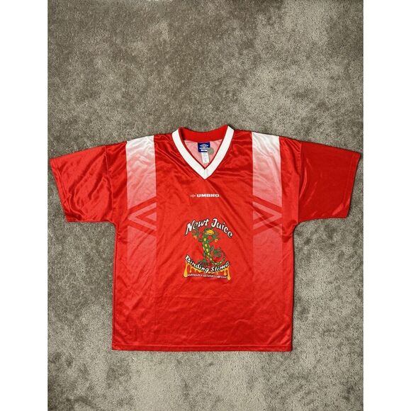 Vintage‎ Mens Tshirt Soccer Umbro Y2K American style, Made in USA    Size XL - Picture 1 of 8